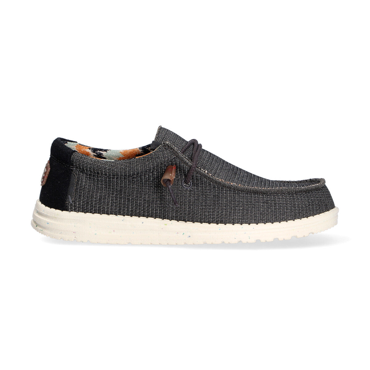 Hey Dude Wally Knit charcoal Bertoldo