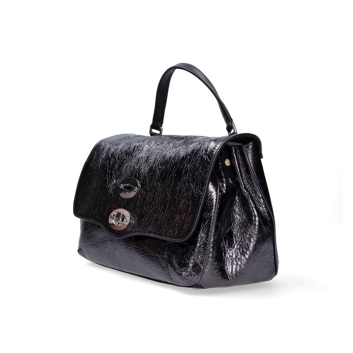 Zanellato borsa postina lume S black