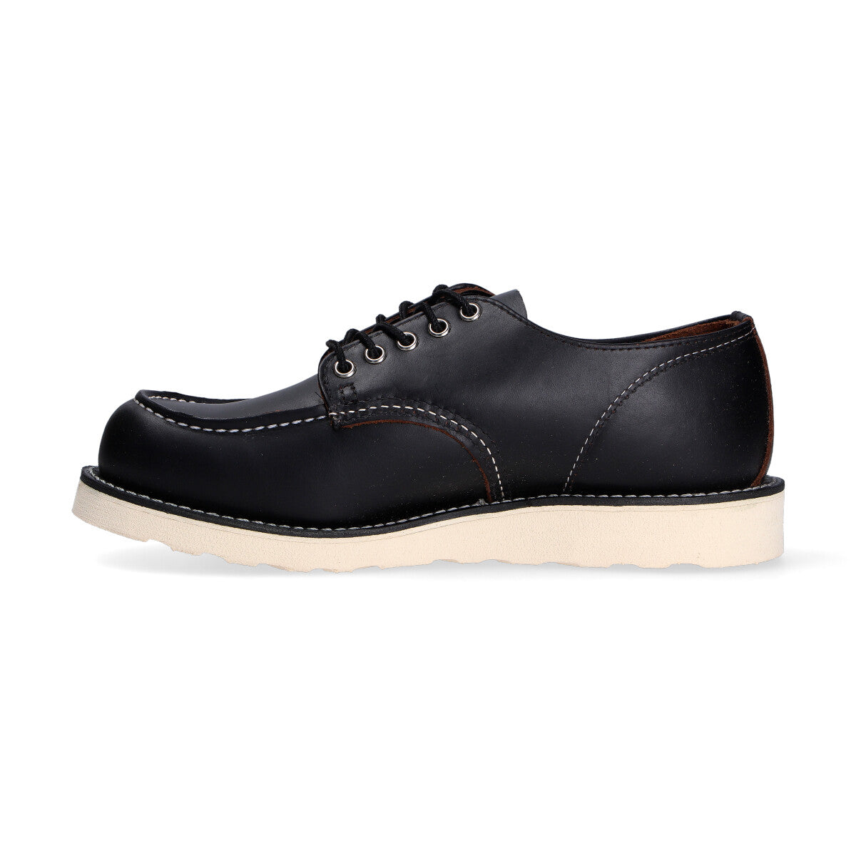 Red Wing Moc Oxford pelle nera