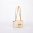 Pinko mini love bag puff pelle panna oro