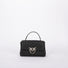 Pinko classic lady love bag puff chevron nera