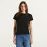 Pinko T-shirt maniche corte logo ricamato nera