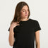 Pinko T-shirt maniche corte logo ricamato nera