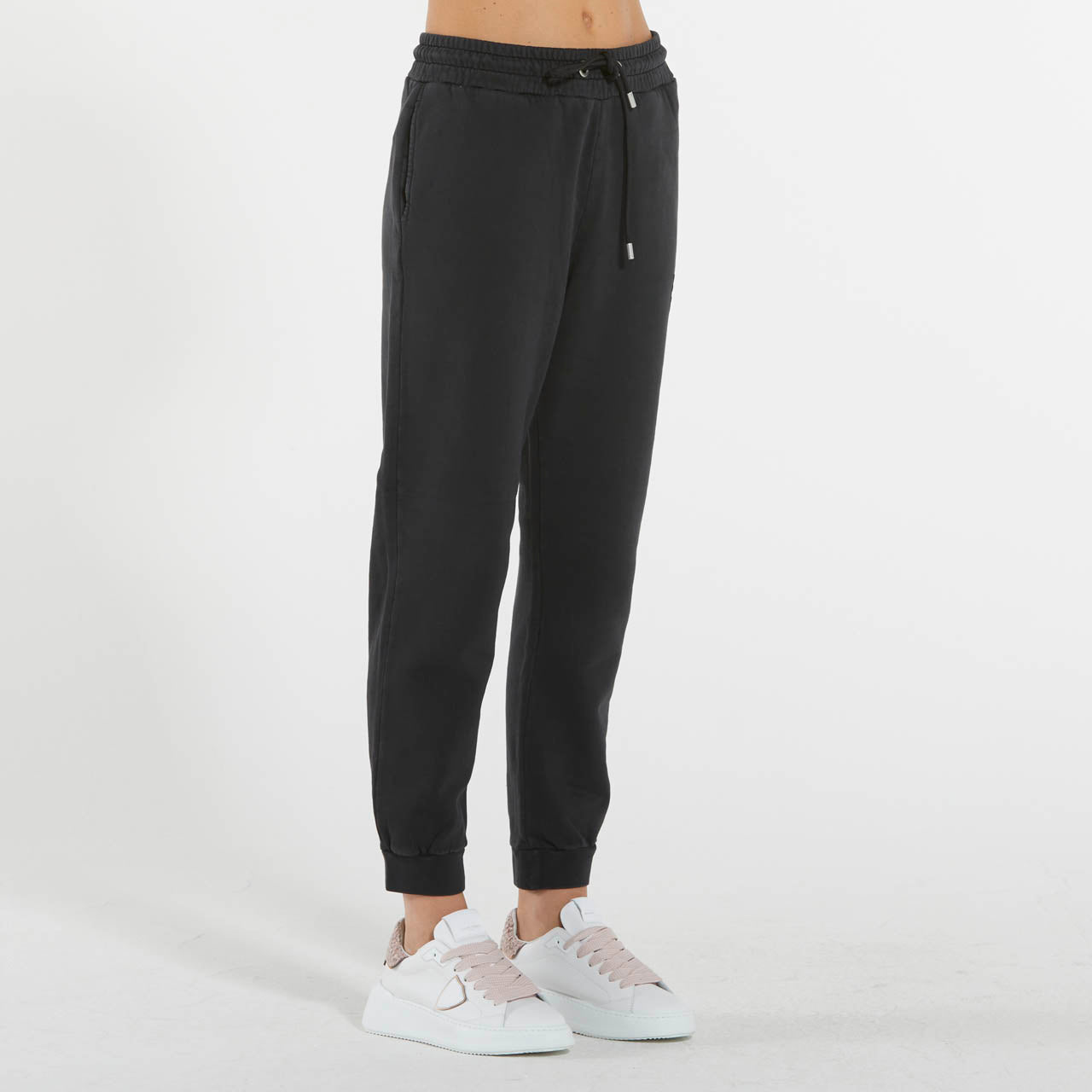 Pinko pantalone joggers sportivo nero