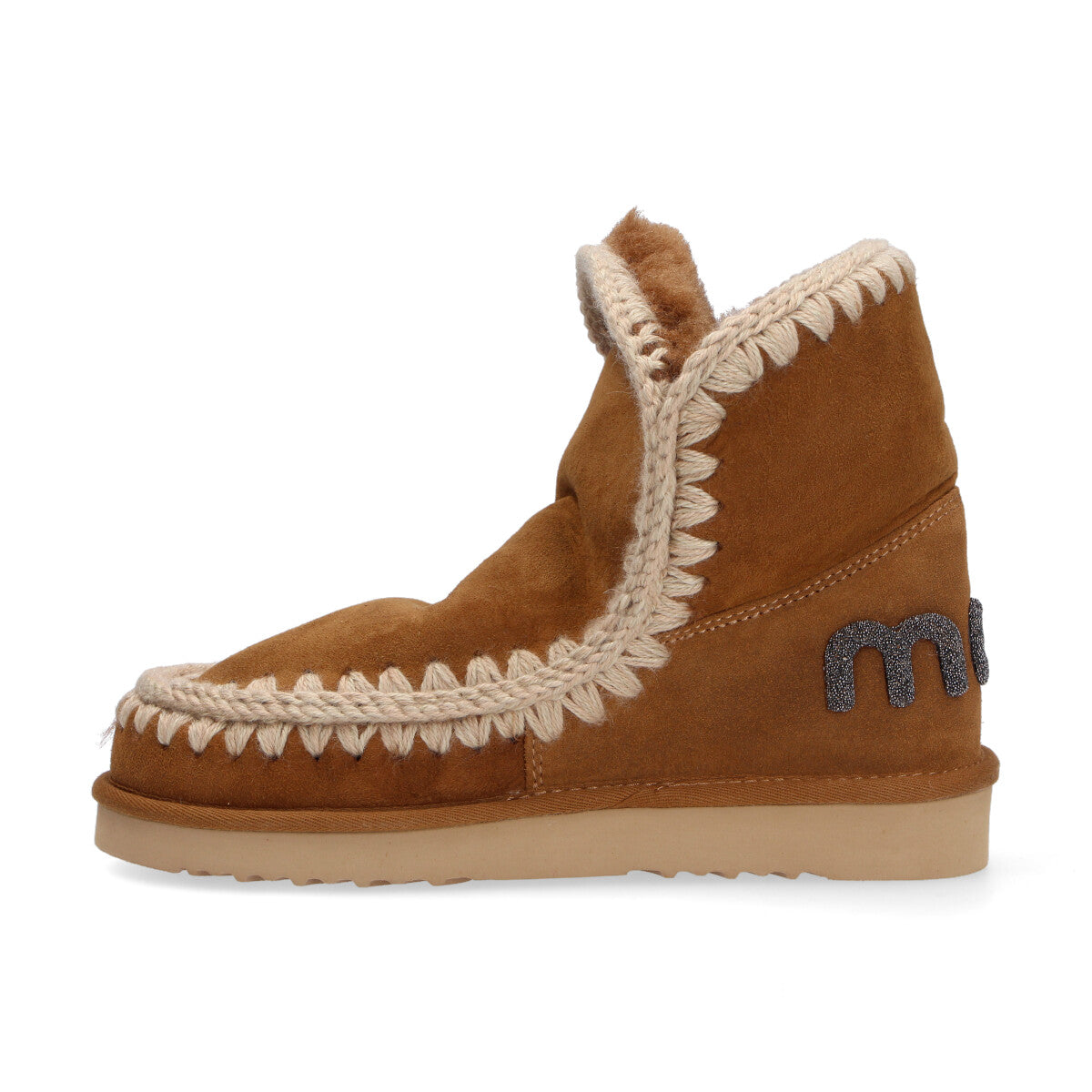 Mou Boot Eskimo 18 classic logo glitter cognac