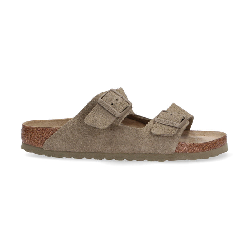 Birkenstock ciabatta Arizona camoscioverde kaki