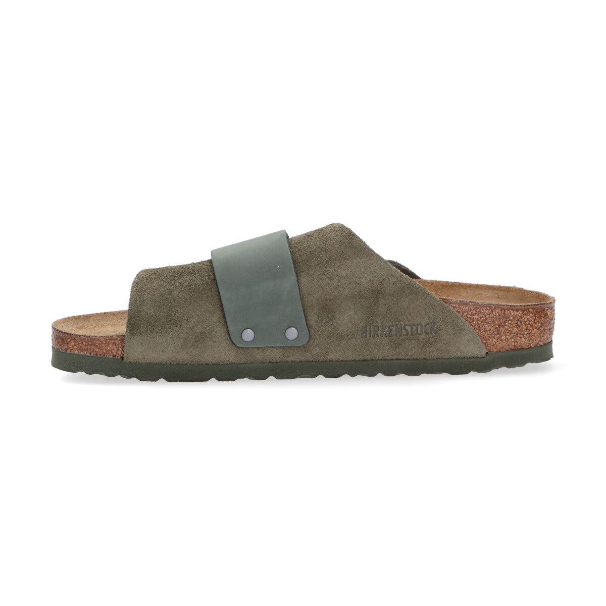 Birkenstock Kyoto camoscio nabuk verde