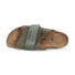 Birkenstock Kyoto camoscio nabuk verde