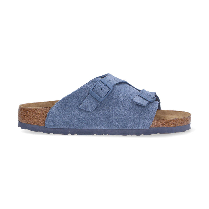 Birkenstock Zurich camoscio azzurro