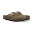 birkenstock ciabatta Boston camoscio verde