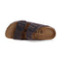 Birkenstock ciabatta Arizona camoscio grigio scuro