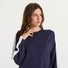 Pinko pullover logo love birds blu