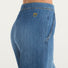 Pinko Jeans palazzo in denim misto lino