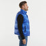 Add gilet blu elettrico imbottito con cappuccio