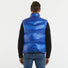 Add gilet blu elettrico imbottito con cappuccio