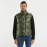 Add gilet verde imbottito con cappuccio