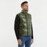 Add gilet verde imbottito con cappuccio