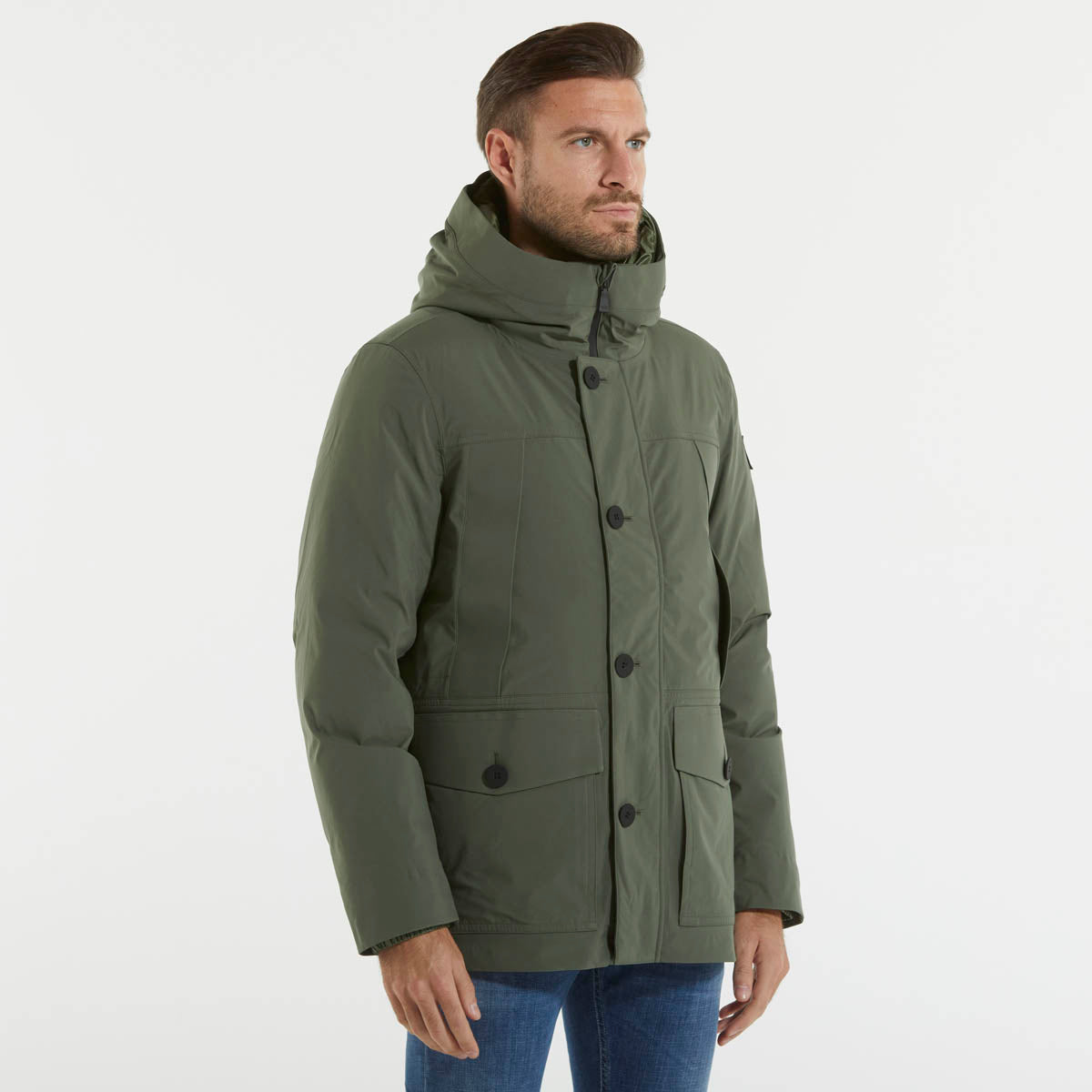 Add parka verde