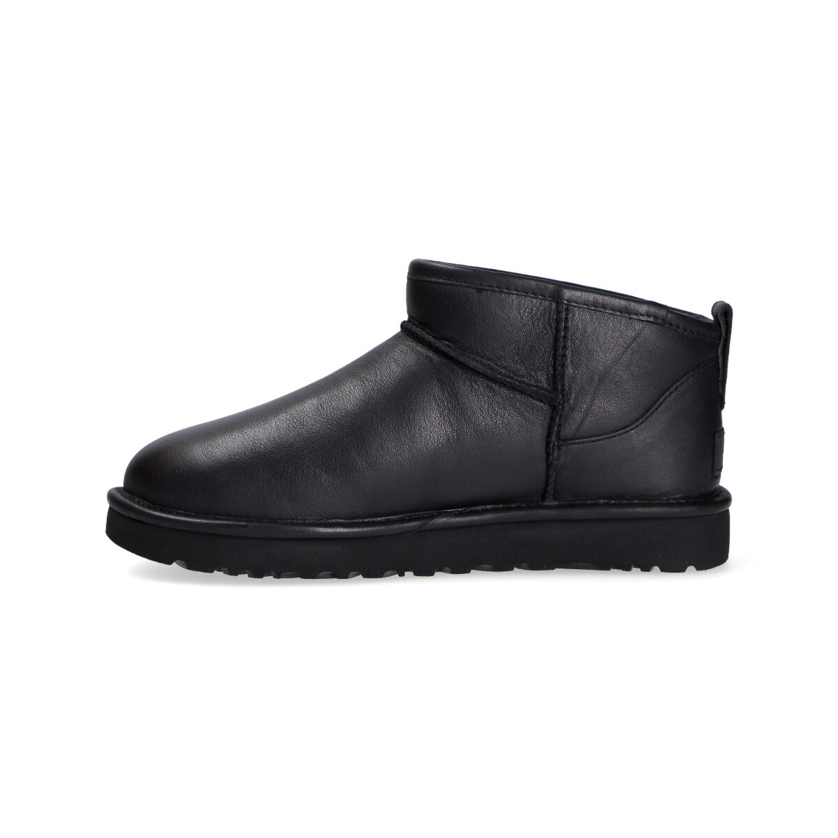 UGG Boot Classic ultra Mini pelle nera