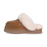 Ciabatta UGG Disquette camoscio cuoio