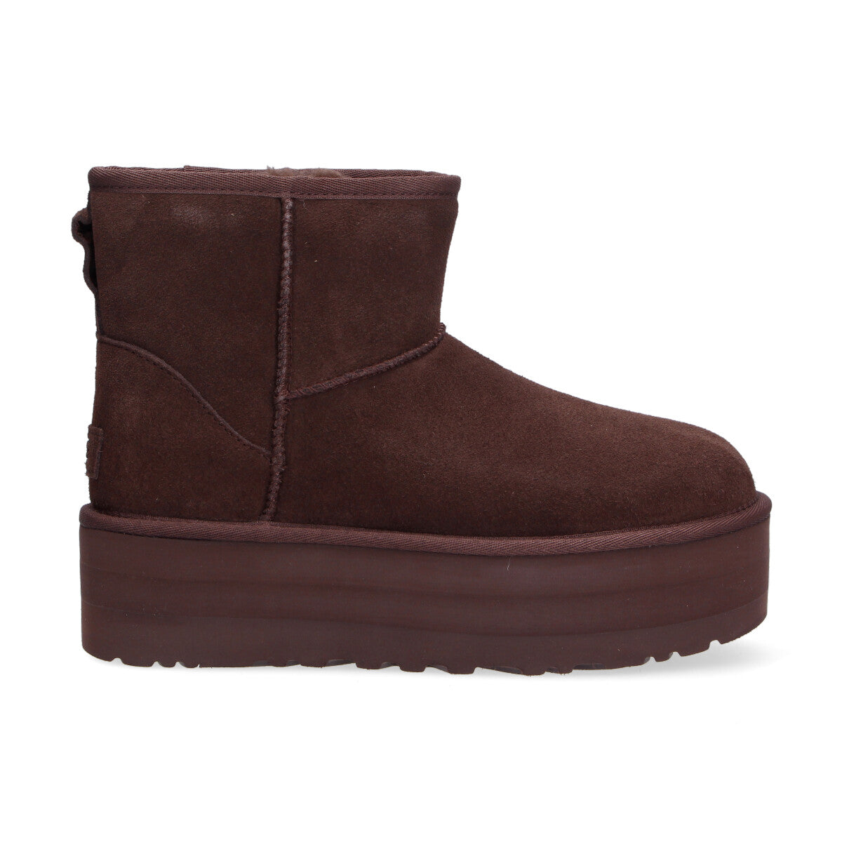 UGG classic mini platform camoscio marrone