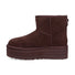 UGG classic mini platform camoscio marrone