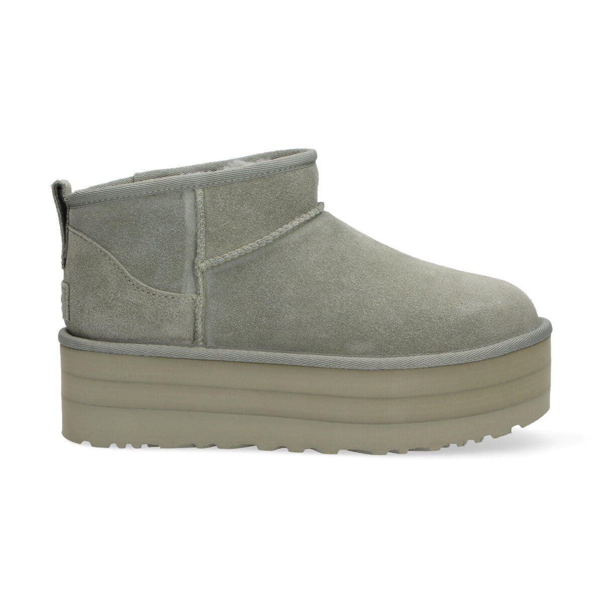 UGG classic ultra mini platform camoscio verde – Bertoldo