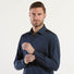 Xacus active shirt in tessuto elasticizzato blu