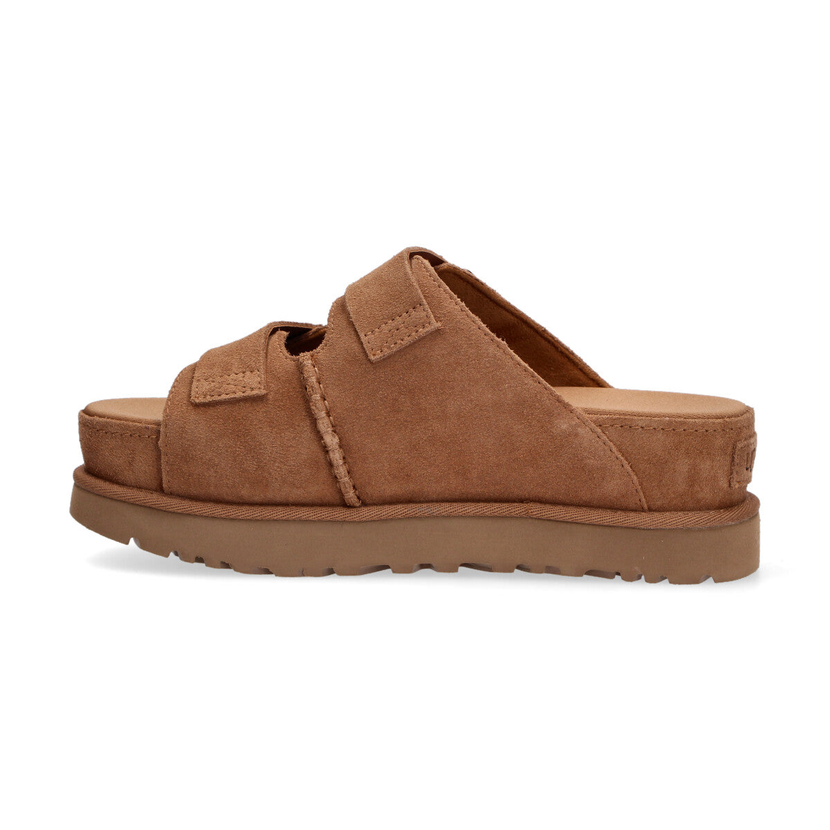 Ugg ciabatta GoldenStar HI Slide camoscio cuoio