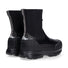 Ugg stivale Neumel x zip pelle nero