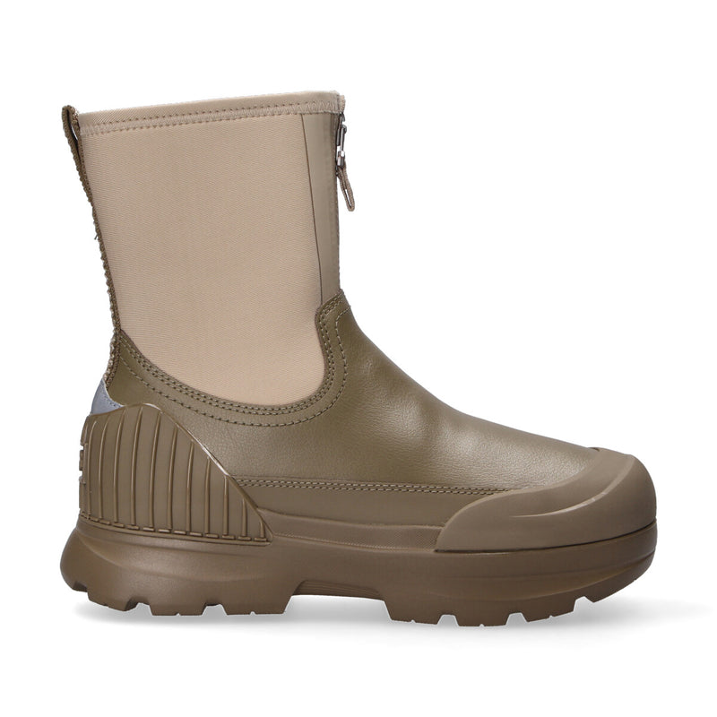 Ugg stivale Neumel x zip pelle tortora