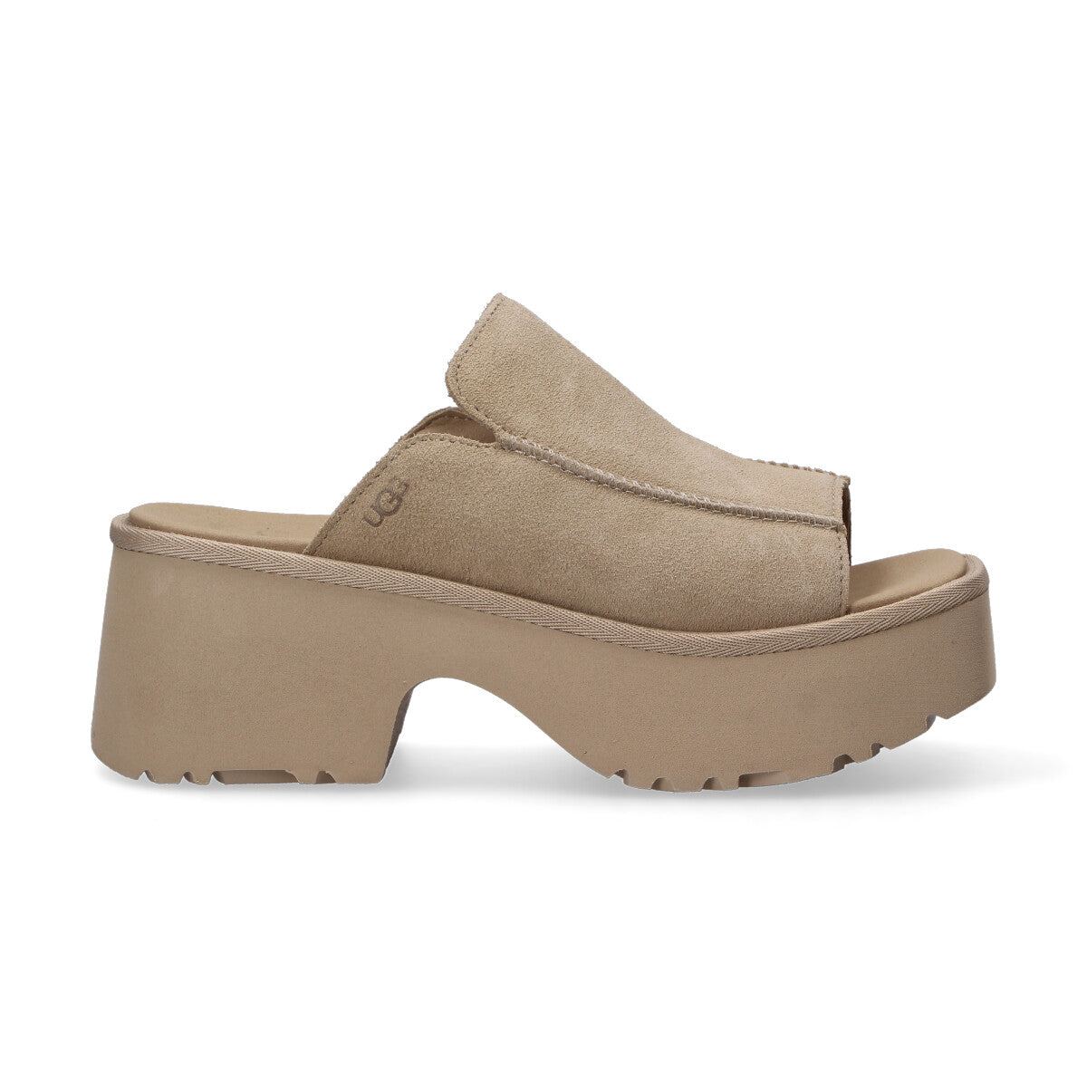 Ugg ciabatta Heights Slide camoscio beige