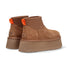 Ugg classic mini dipper platform camoscio cuoio