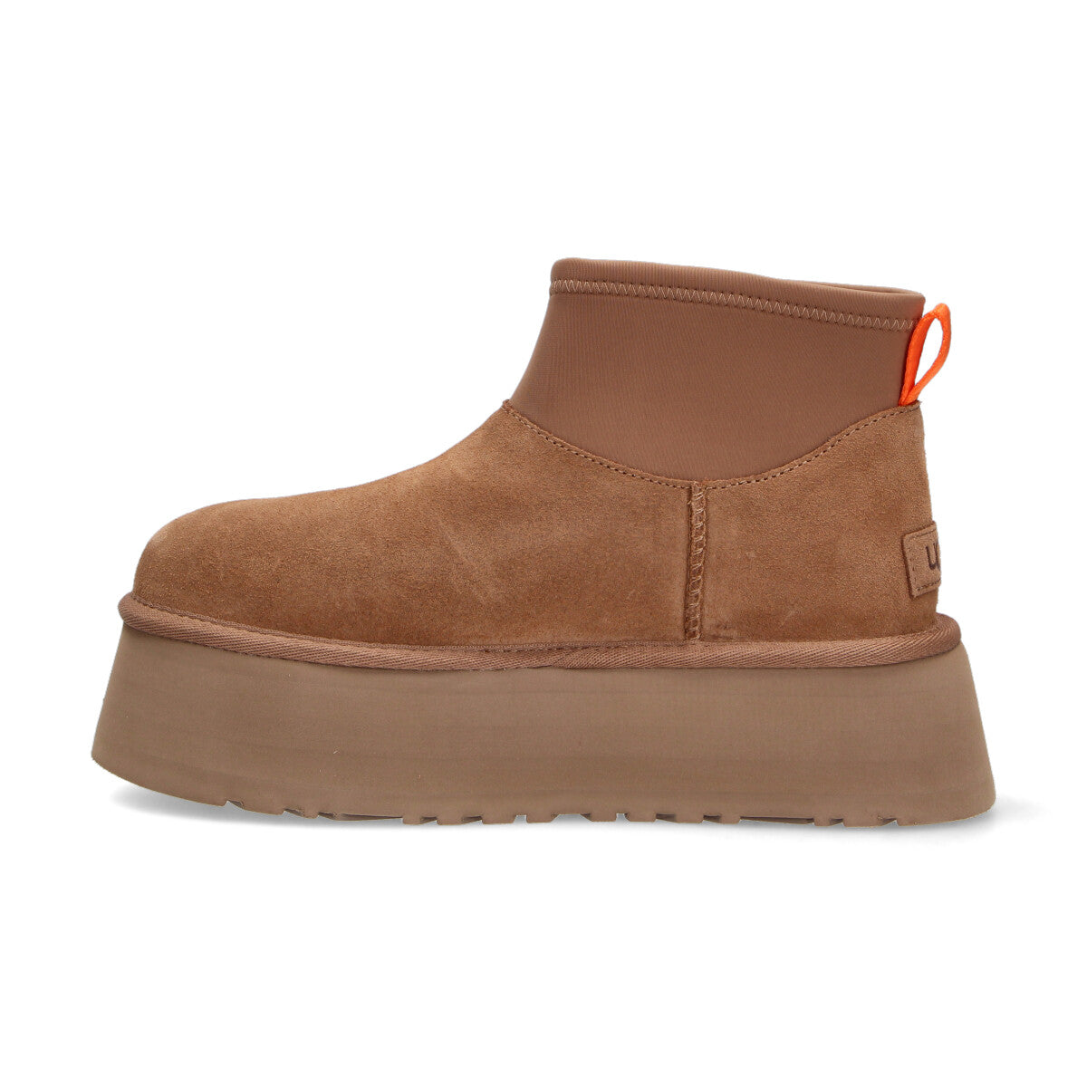 Ugg classic mini dipper platform camoscio cuoio