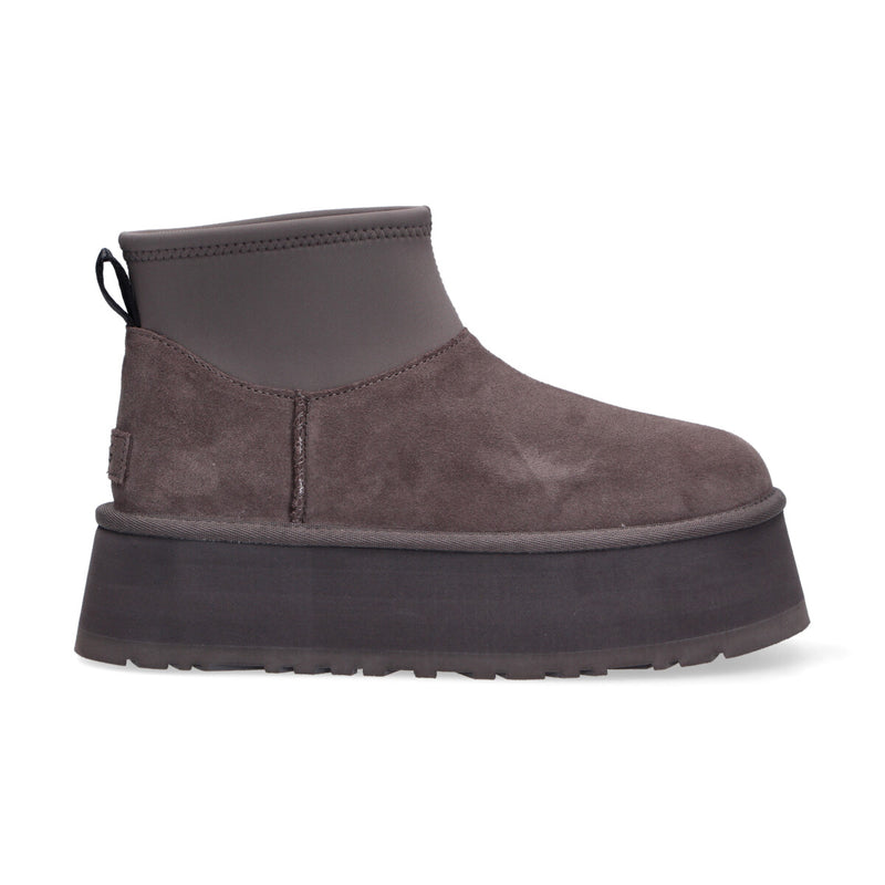 Ugg Boot Classic mini dipper platform grigio