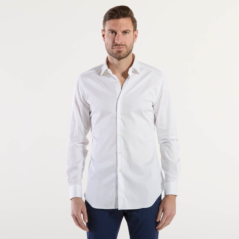 Xacus travel shirt tessuto bianco