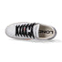 Crime London sneaker Distressed bianca argento