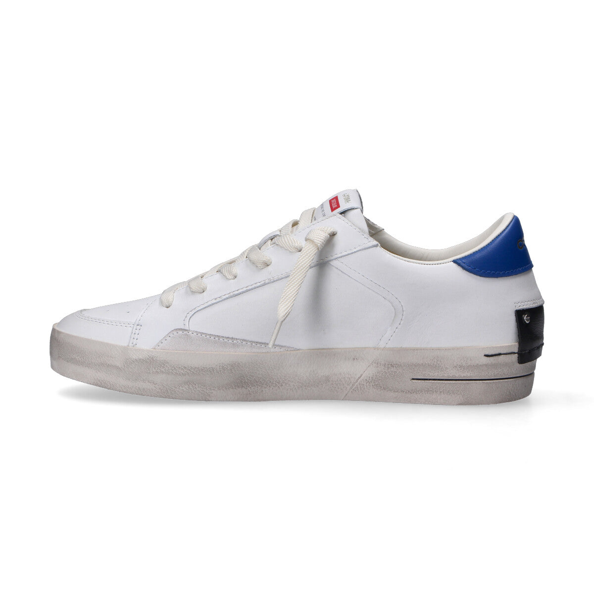 Crime London sneaker Sk Deluxe bianca blu