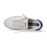 Crime London sneaker Sk Deluxe bianca blu