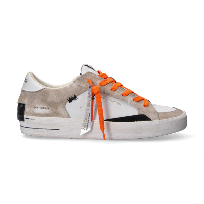 Crime London sneaker Deluxe camoscio beige