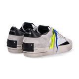 Crime London SK8 Deluxe cool grey bianco grigio