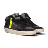 Crime London SK8 Deluxe mid downtown green nera