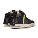 Crime London SK8 Deluxe mid downtown green nera