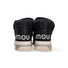 Mou boot Eskimo Trainer logo glitter pelle nero