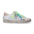 Crime London sneaker Deluxe gialla azzurra