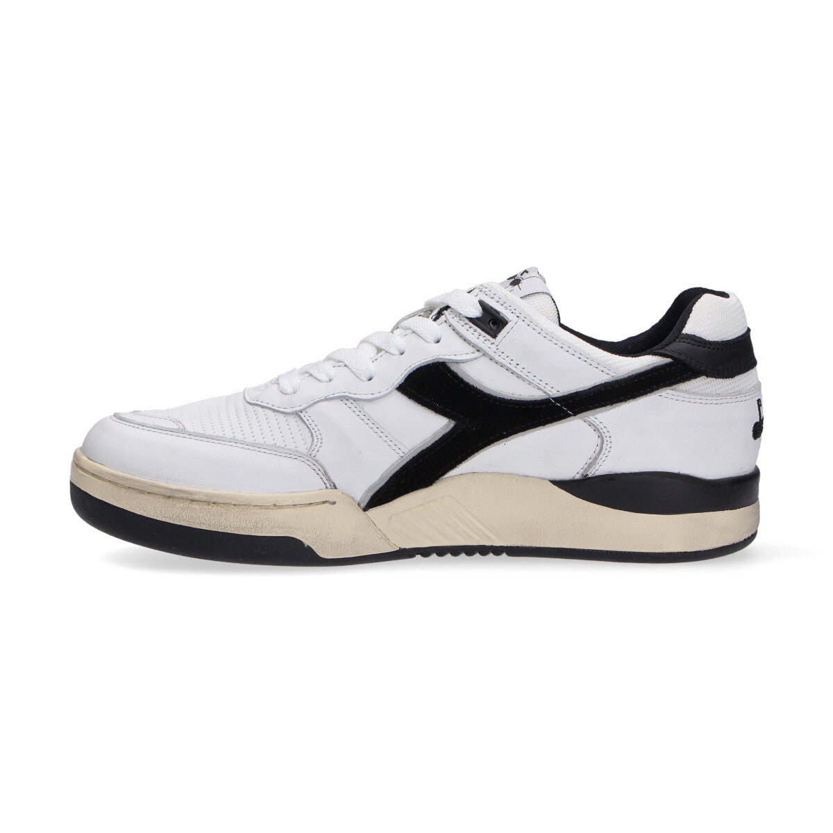 Diadora Heritage sneaker B.560 used bianco nero