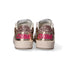 Crime London sneaker Chelsea glitter animalier