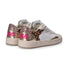 Crime London sneaker Chelsea glitter animalier