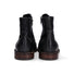 Pawelk's Boot in pelle effetto used nero