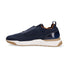 Santoni sneaker tessuto elastico blu